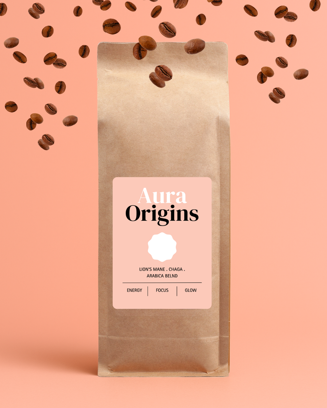 Aura Origins Mushroom Coffee Blend - 450g